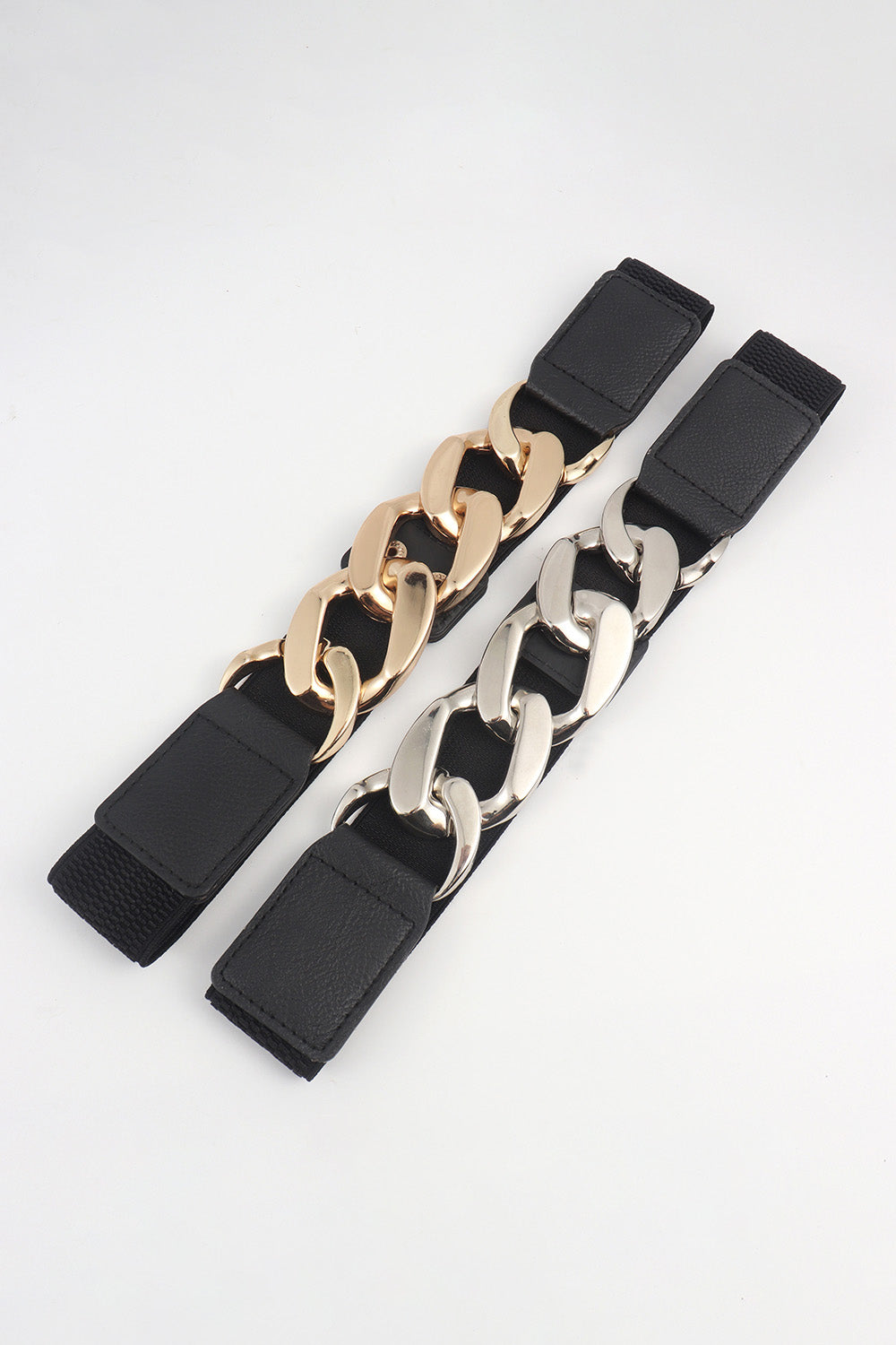 Chain Detail Elastic Belt