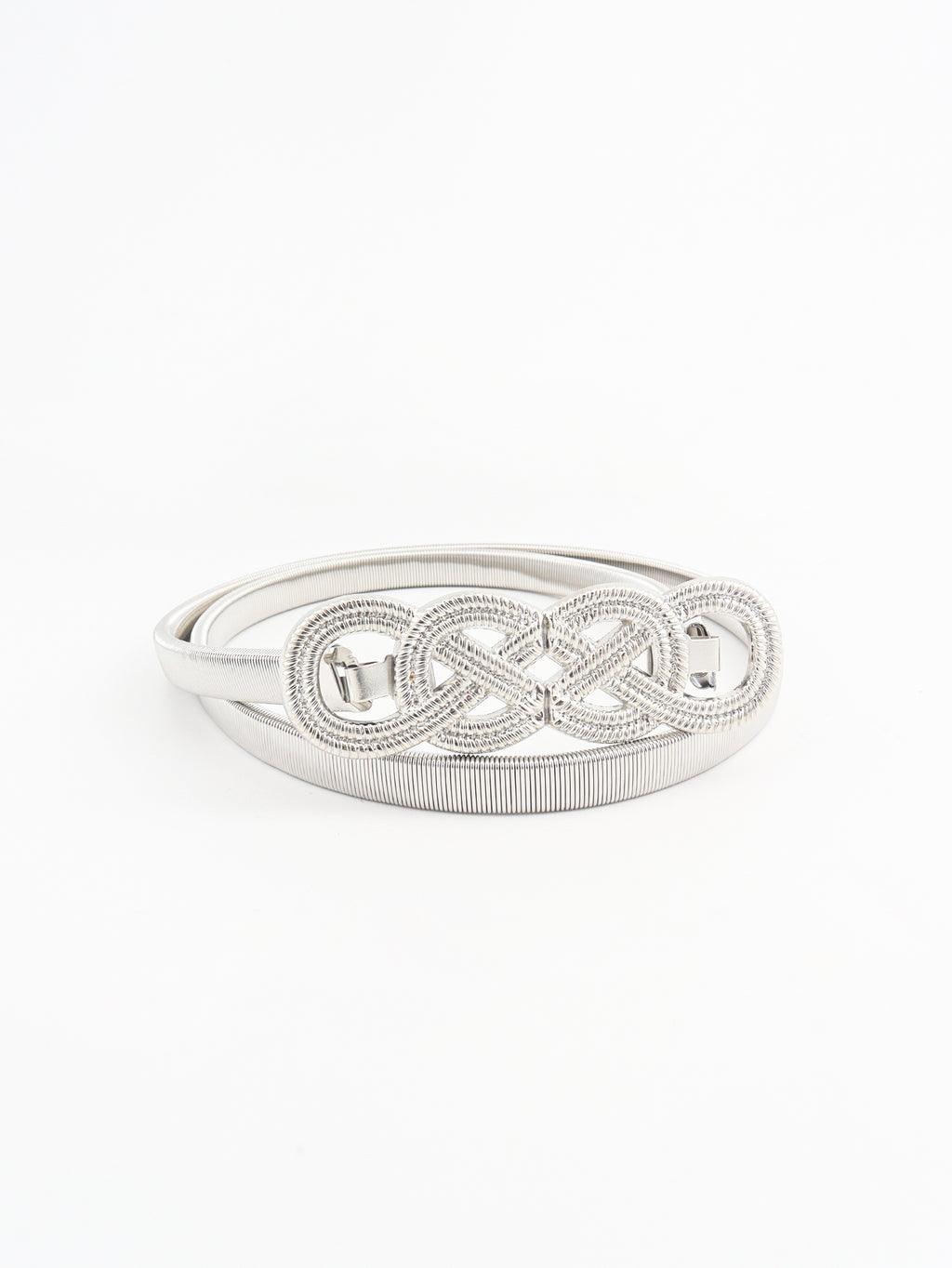Knot Buckle Metal Belt