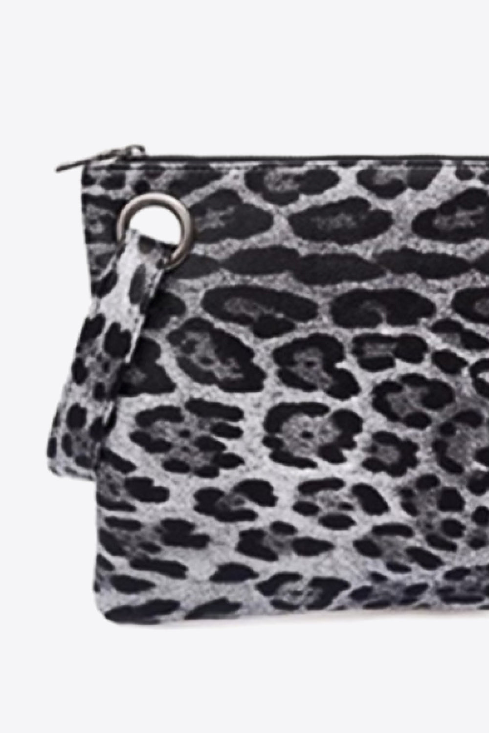 Leopard PU Leather Clutch