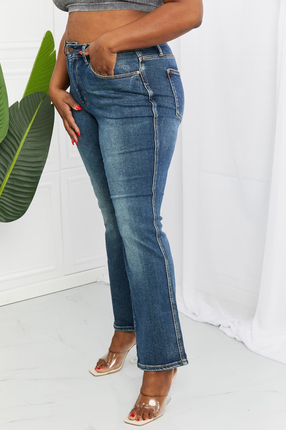 Judy Blue Paula Full Size Bootcut Jeans