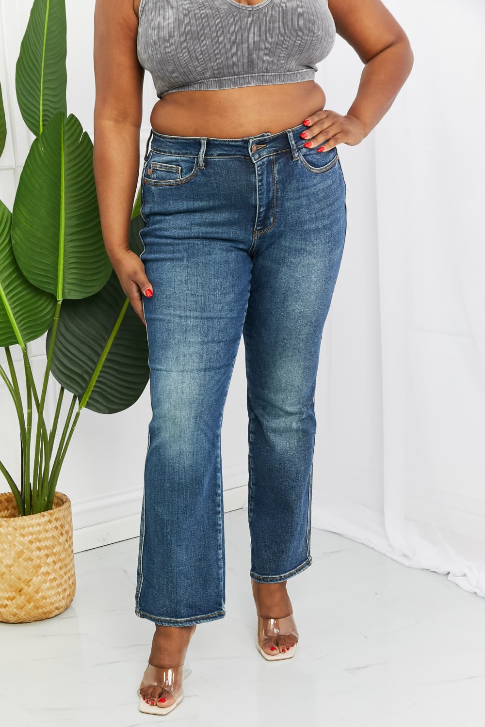 Judy Blue Paula Full Size Bootcut Jeans